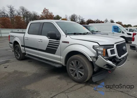 2018 Ford F150 Supercrew из США, поврежденный, VIN 1FTEW1EP3JFD66145